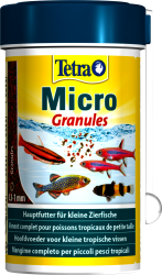 TETRA Micro Granules (100 мл/36 г) для декоративных рыб небольшого размера - фото