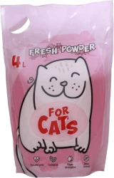 FOR CATS Наполнитель силикагелевый Fresh Powder (4 л) - фото